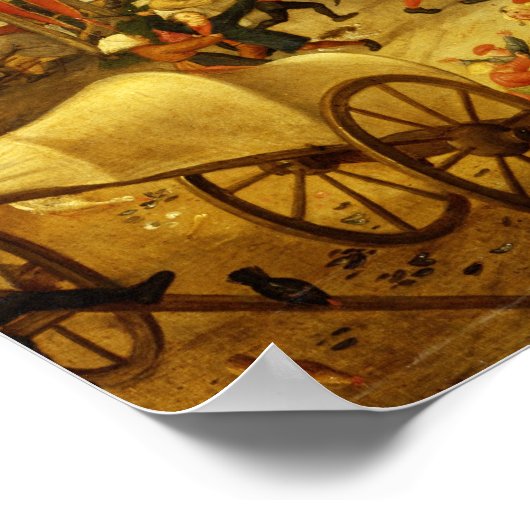 Eine Dorfmesse Poster (Ecke)