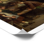 Eine Dorfschule Poster (Ecke)