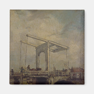 Eine Drawbridge in einer niederländischen Stadt, 1 Magnet