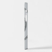 Eine Drehung Pi-Click zum Ändern der Graufarbe iPhone Hülle (Linke Seite)