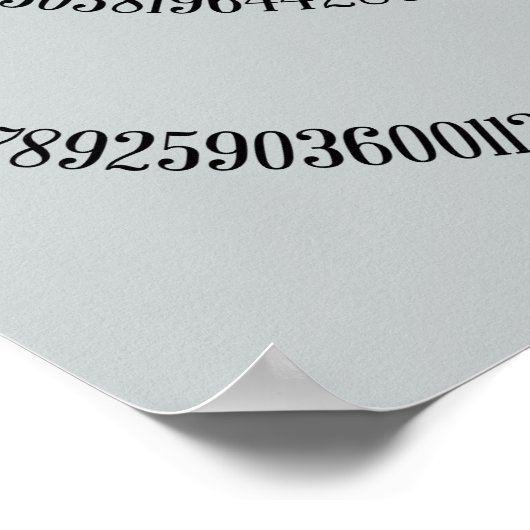 Eine Drehung von Pi-Klicken auf Anpassen, um die F Poster (Ecke)