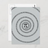 Eine Drehung von Pi-Klicken auf Anpassen, um die F Postkarte (Vorne/Hinten)