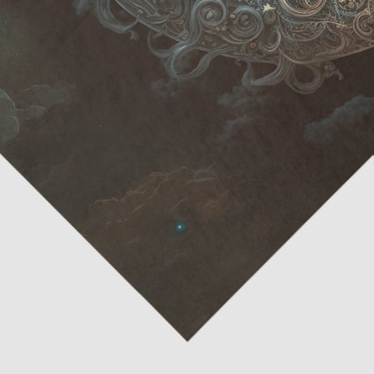 Eine Dreifach-Göttin-Enttäuschung Seidenpapier (Detail)