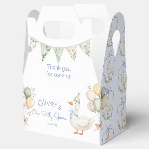 Eine dumme Gans Blue Sage Junge 1. Geburtstag Geschenkschachtel