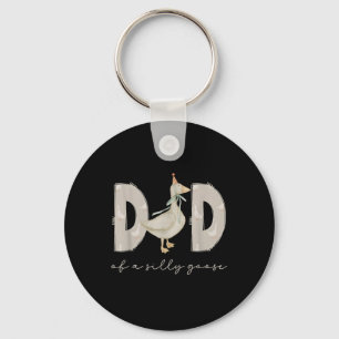 Eine dumme Gans Daddy 1. erster Geburtstag Familie Schlüsselanhänger
