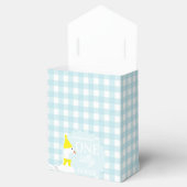 Eine dumme Gans Gingham 1. Geburtstag Geschenkschachtel (Geöffnet)
