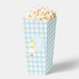 Eine dumme Gans Gingham 1. Geburtstag Geschenkschachtel