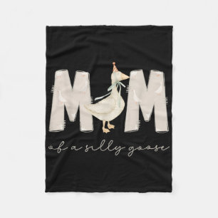 Eine dumme Gans Mama 1. Erster Geburtstag Familie Fleecedecke