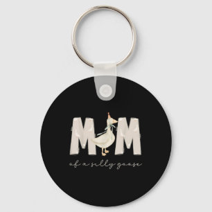 Eine dumme Gans Mama 1. erster Geburtstag Familie  Schlüsselanhänger