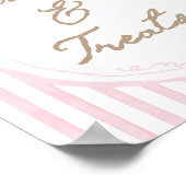 Eine dumme Gans Rosa Mädchen Geschenke & Süßigkeit Poster (Ecke)