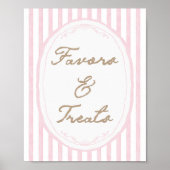 Eine dumme Gans Rosa Mädchen Geschenke & Süßigkeit Poster (Vorne)