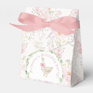 Eine dumme Gans Rosa Schleife Mädchen 1. Geburtsta Geschenkschachtel