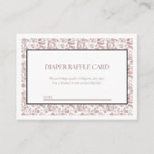 Eine dunkle Ankunft - Windeldrehkarte Begleitkarte (Vorderseite)