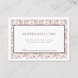 Eine dunkle Ankunft - Windeldrehkarte Begleitkarte