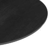 Eine dunkle, solide schwarze Textur füllt das Bild Schneidebrett (Ecke)