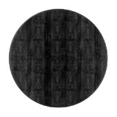 Eine dunkle, solide schwarze Textur füllt das Bild Schneidebrett (Vorderseite)