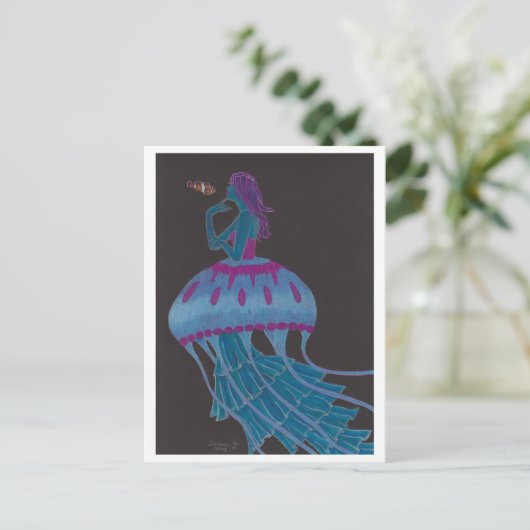 "Eine durchdachte Diskussion" von Daedelys Postkarte (Stehend Vorderseite)