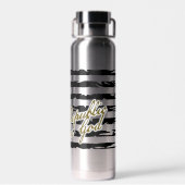 Eine Durchstechflasche mit Kupfer Trinkflasche (Rückseite)