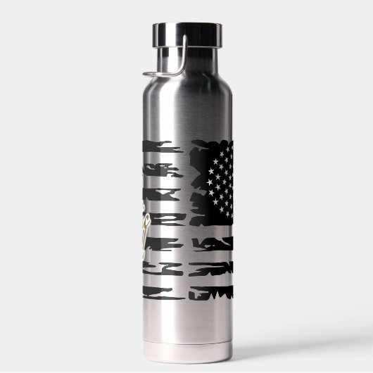 Eine Durchstechflasche mit Kupfer Trinkflasche (Rechts)