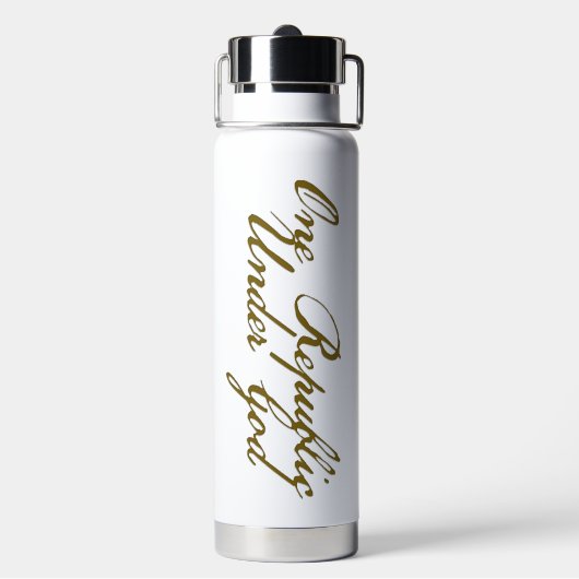 Eine Durchstechflasche mit Kupfer Trinkflasche (Hinten)