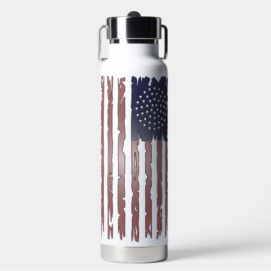 Eine Durchstechflasche mit Kupfer Trinkflasche (Vorderseite)