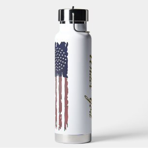 Eine Durchstechflasche mit Kupfer Trinkflasche