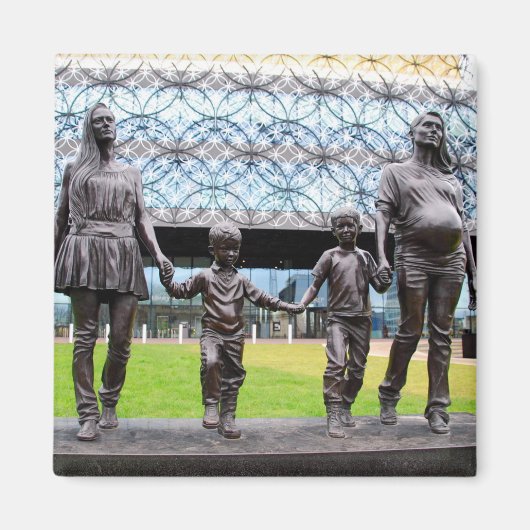 Eine echte Birmingham-Familie Magnet (Vorne)