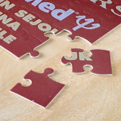 Eine echte Dame. Puzzle (Seite)