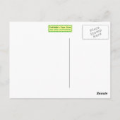 Eine echte Maschine - Allis-Chalmers 1967 Postkarte (Rückseite)