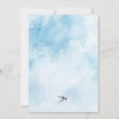 Eine echte Prinzessin zum Geburtstag Einladung (Rückseite)