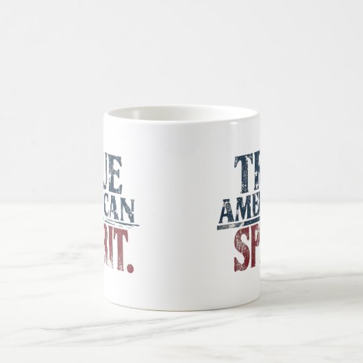 Eine echte Tasse des amerikanischen Geistes (Mittel)