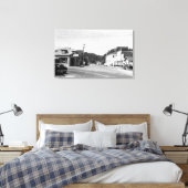 Eine Ecke der Straße Leinwanddruck (Insitu (Schlafzimmer))