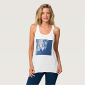 Eine Ecke der weichen Wolke Tank Top (Vorderseite Vollansicht)
