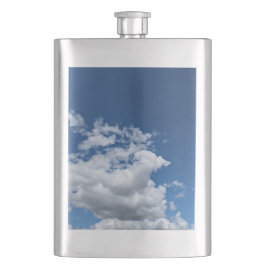 Eine Ecke der Wolken Flachmann