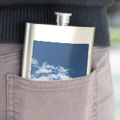 Eine Ecke der Wolken Flachmann (Beispiel)