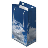 Eine Ecke der Wolken Kleine Geschenktüte (Vorderseite Schrägansicht)