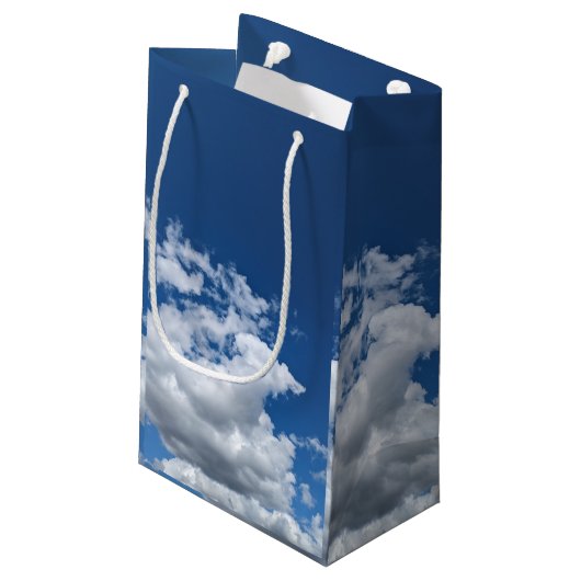 Eine Ecke der Wolken Kleine Geschenktüte (Rückseite Schrägansicht)
