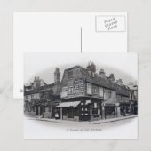Eine Ecke des alten Bromley Postkarte (Vorne/Hinten)