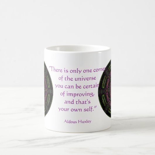 Eine Ecke des Universums Kaffeetasse (Mittel)