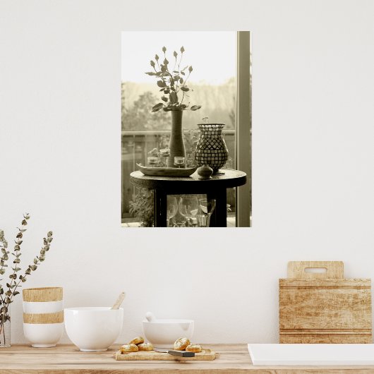 Eine Ecke Poster (Küche)