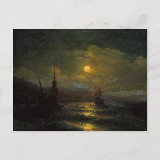 Eine Ecke von Konstantinopel Ivan Aivazovsky Postkarte (Vorderseite)