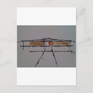 Eine Eichler-Zuhause auf einem T - Shirt #2 Postkarte