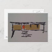 Eine Eichler-Zuhause auf T #3 Postkarte (Vorne/Hinten)