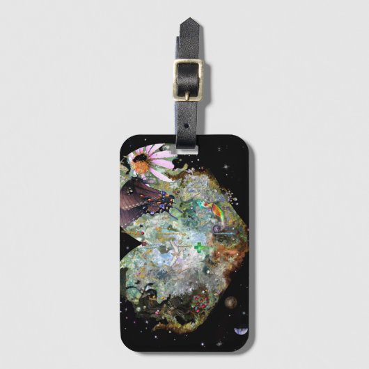 Eine eigene Welt Gepäckanhänger (Vorderseite Vertikal)