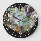 Eine eigene Welt Große Wanduhr (Vorderseite)