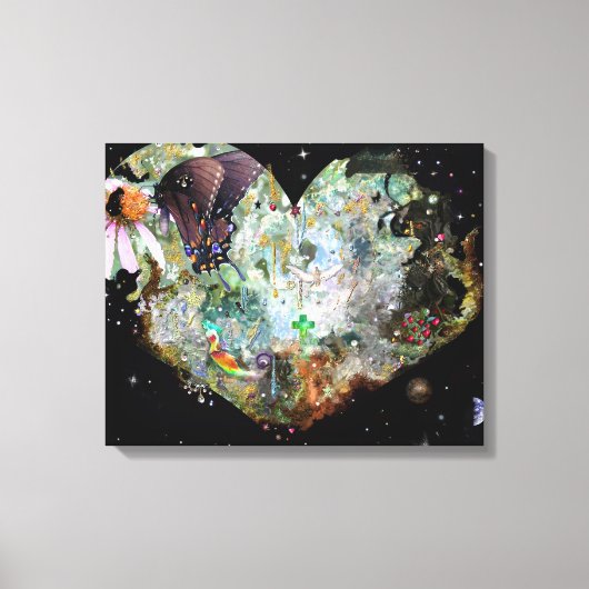 Eine eigene Welt Leinwanddruck (Vorderseite)