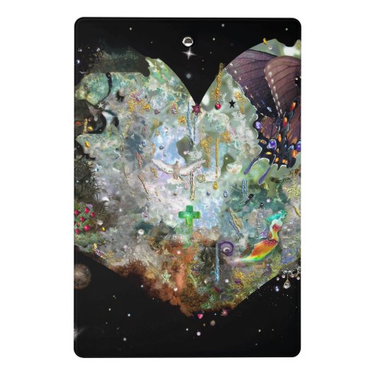 Eine eigene Welt - Mini Klemmbrett (Rückseite)