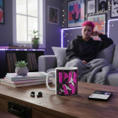 Eine einfache Erinnerung PRAY Christlicher Glaube Kaffeetasse