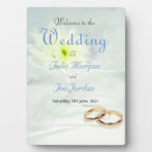 Eine einfache Hochzeitsempfehlung Fotoplatte (Vorderseite)