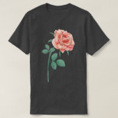 Eine einfache Rose T-Shirt (Design vorne)